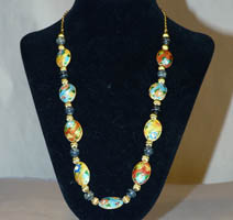 Cloisonne and Chain